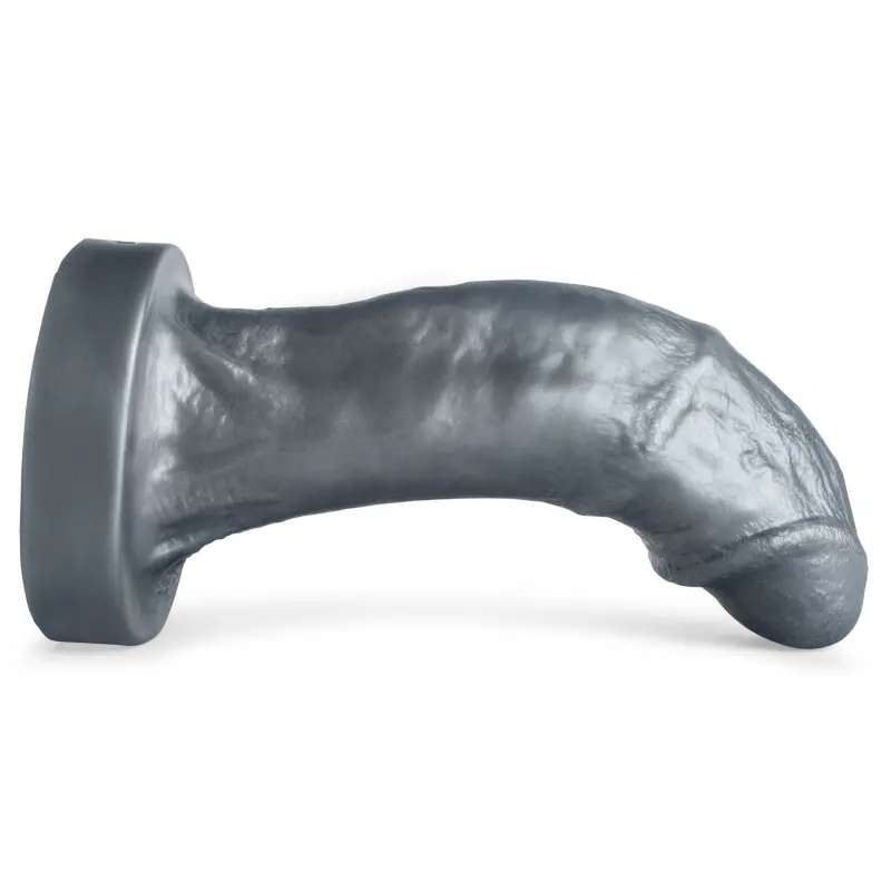 Hankey's Toys Captain's Hook Prostate Dildo, extreme curve | Dark-Ink