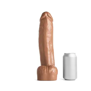Hankey's Toys Cody Cachet Realistic Dildo, Vac-U-Lock | Dark-Ink