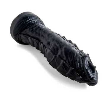 Hankey's Toys Dragon Fantasy-Dildo, 5 Größen 2 Härtegrade | Dark-Ink