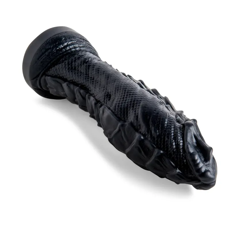 Hankey's Toys Dragon Fantasy-Dildo, 5 Größen 2 Härtegrade | Dark-Ink