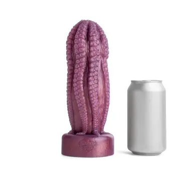 Hankey's Toys Hentai Fantasy Dildo, platinum silicone | Dark-Ink
