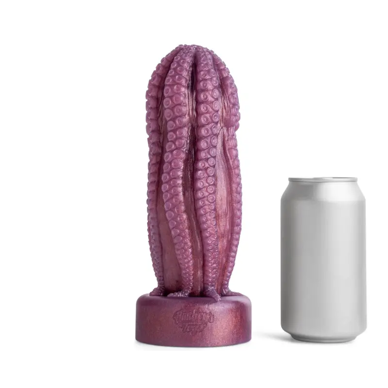 Hankey's Toys Hentai Fantasy Dildo, platinum silicone | Dark-Ink