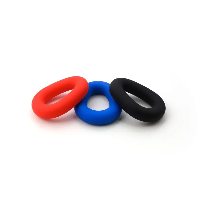 Sportfucker Hero Cockring: ergonomisches Liquid Silicone | Dark-Ink