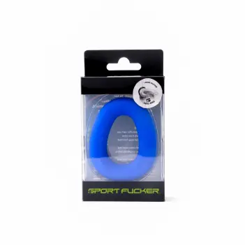 Sportfucker Hero Cockring: ergonomisches Liquid Silicone | Dark-Ink