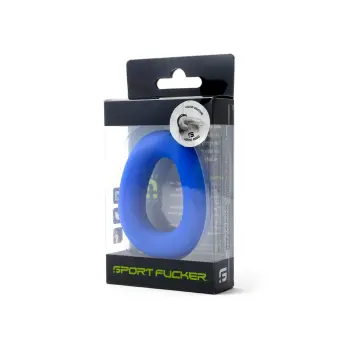 Sportfucker Hero Cockring: ergonomisches Liquid Silicone | Dark-Ink