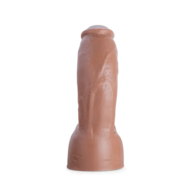 Hankey's Toys Isaac X Realistic Dildo, 4 sizes up to 4XL | Dark-Ink