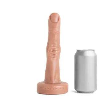 Hankey's Toys Midass Touch Fisting Dildo, finger shape | Dark-Ink