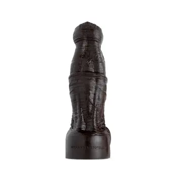 Hankey's Toys Minotaur Fantasy-Dildo, Kugelkopf, 5 Größen | Dark-Ink