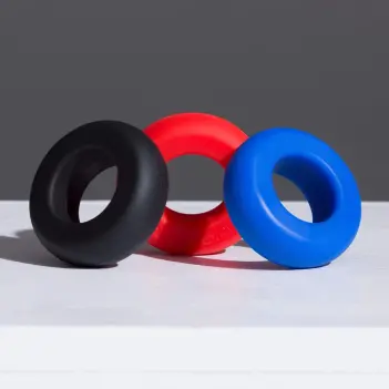 Cockring Muscle Sportfucker en silicone liquide : 3 coloris | Dark-Ink
