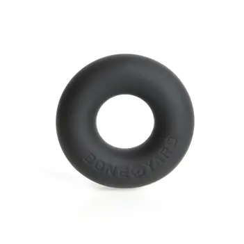 Cockring Boneyard Nutball : 2 anneaux, 2 diamètres silicone | Dark-Ink