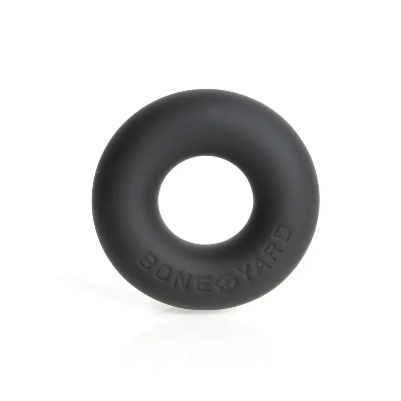 Cockring Boneyard Nutball : 2 anneaux, 2 diamètres silicone | Dark-Ink