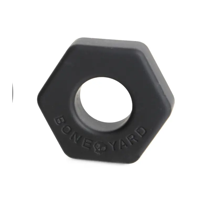 Cockring Boneyard Nutball : 2 anneaux, 2 diamètres silicone | Dark-Ink
