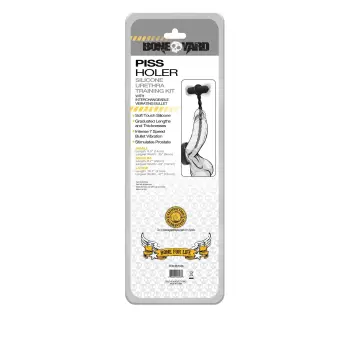 Kit sonda uretral Boneyard Piss Holer: 3 tallas + bullet | Dark-Ink