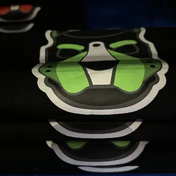 T-shirt pup play Pup Tron CB13, logo heat transfer | Dark-Ink