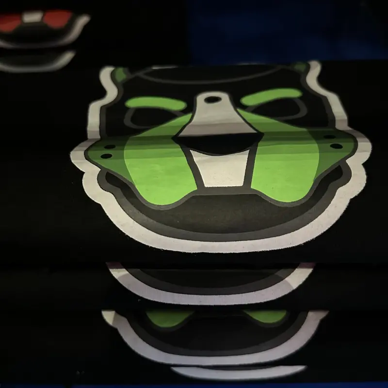 Cellblock 13 Pup Tron pup play T-shirt, heat transfer logo | Dark-Ink