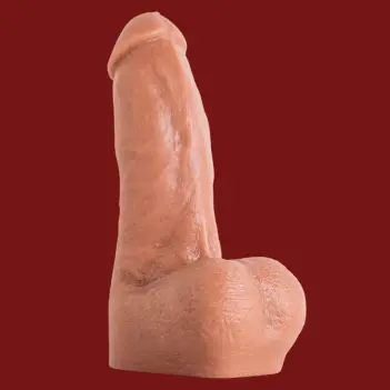 Hankey's Toys Aaron Klein realistischer Dildo, 4 Größen | Dark-Ink