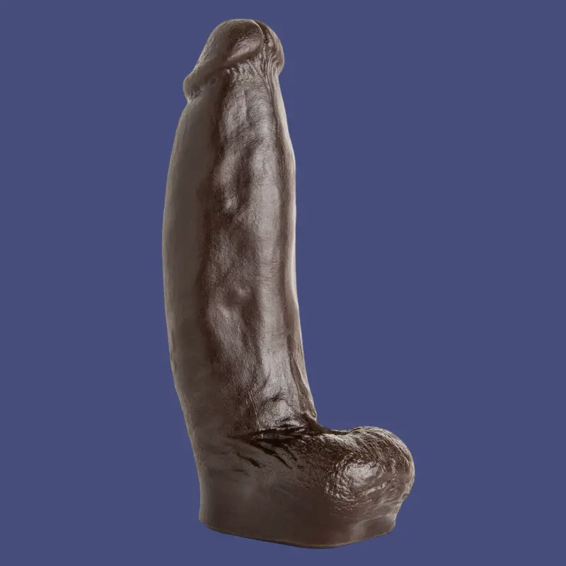 Dildo realista Beefcake Hankey's Toys, de XSmall a XL | Dark-Ink