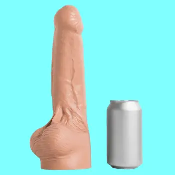 Hankey's Toys Boy9 realistischer Dildo, Original bis 4XL | Dark-Ink