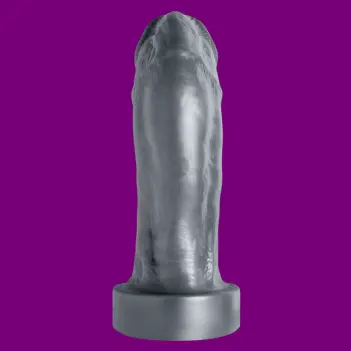 Hankey's Toys Captain's Hook Prostate Dildo, extreme curve | Dark-Ink