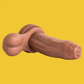 Hankey's Toys Chode Dildo, girth over length | Dark-Ink