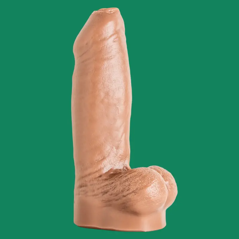 Dildo réaliste Chorizo N' Eggs Hankey's Toys, 5 tailles | Dark-Ink