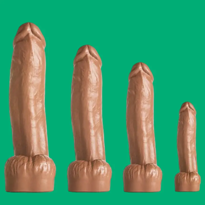 Hankey's Toys Cody Cachet Realistic Dildo, Vac-U-Lock | Dark-Ink