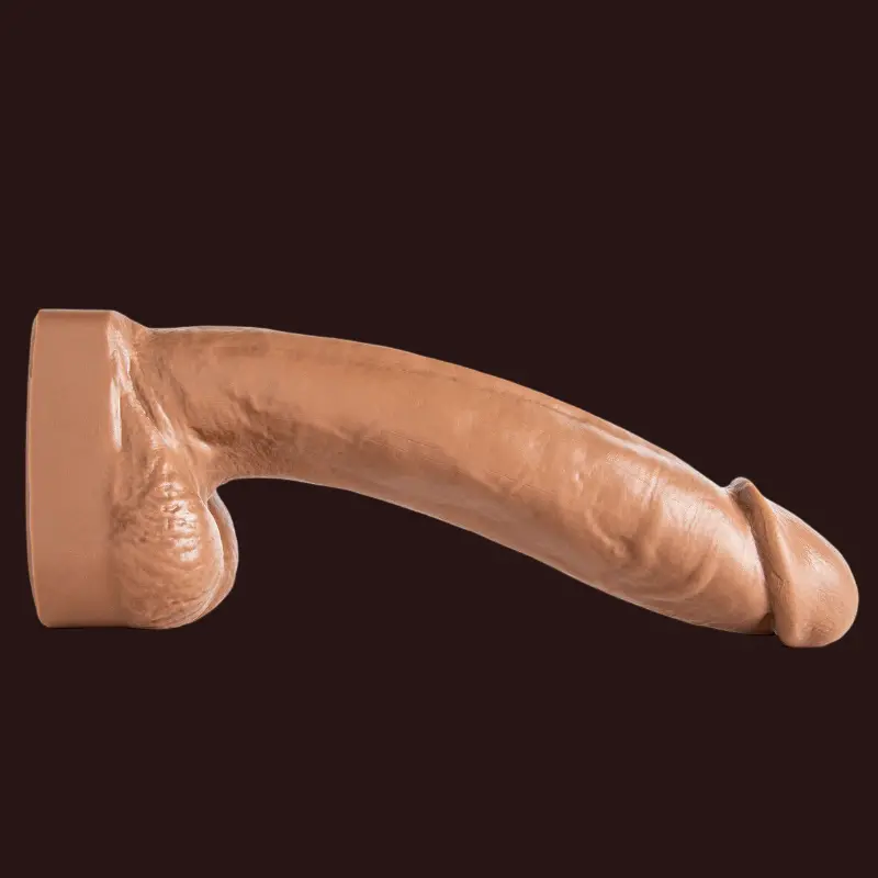 Hankey's Toys Cody Cachet Realistic Dildo, Vac-U-Lock | Dark-Ink
