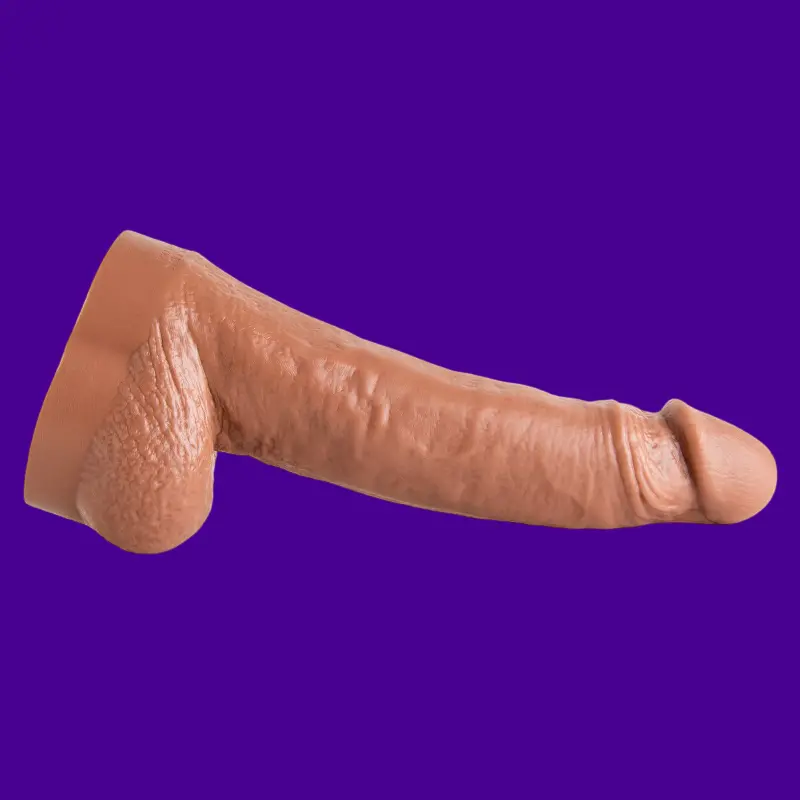 Hankey's Toys Dominic Pacifico Realistic Dildo, 4 sizes | Dark-Ink