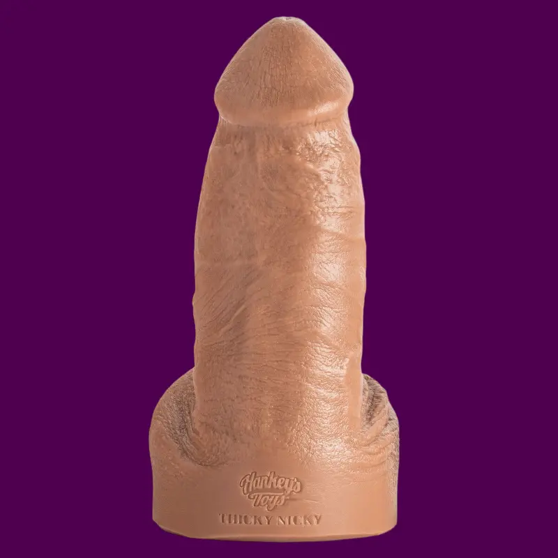 Dildo realista Thicky Nicky Hankey's Toys, grosor, 4 tallas | Dark-Ink