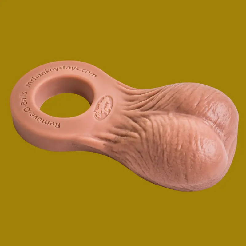 Dildo fantasy Xxxplorer Hankey's Toys, rebord plus large | Dark-Ink