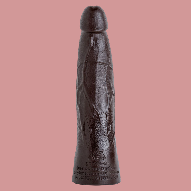 Hankey’s Toys XG Chase Silicone Dildo | Dark-Ink