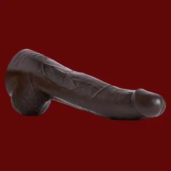 Hankey's Toys XG Chase Realistic Dildo, original size LG | Dark-Ink