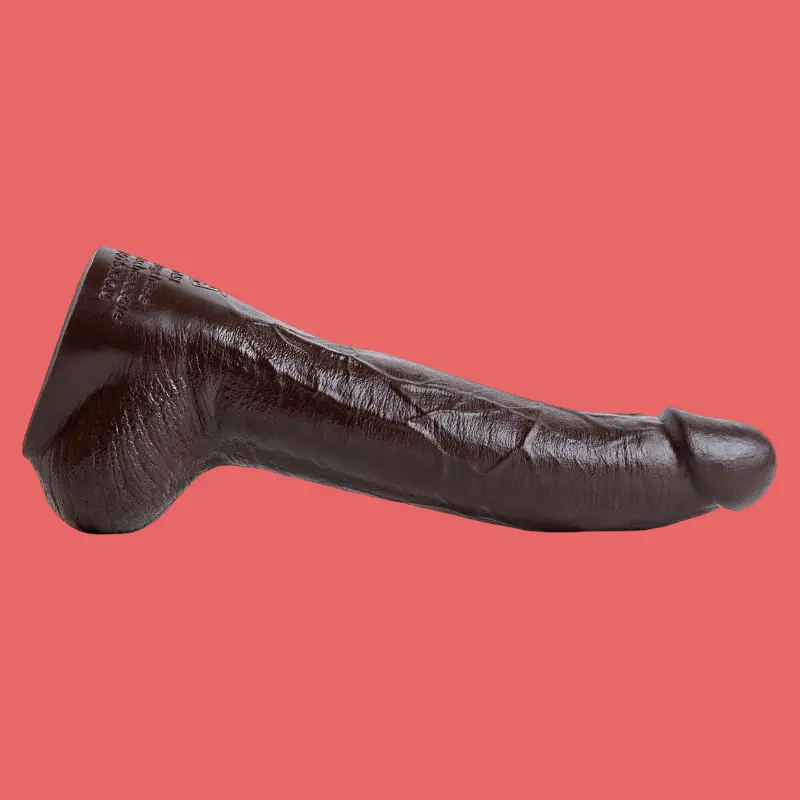 Hankey's Toys XG Chase Dildo, 5 Größen bis 2XL | Dark-Ink