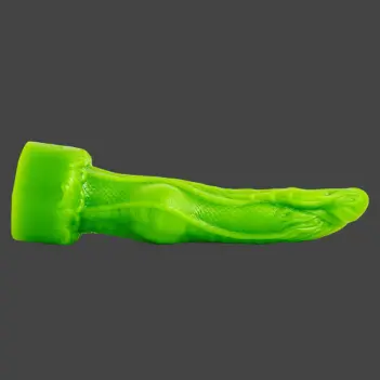 Dildo fantasy Knaughty Dragon Hankey's Toys, nudo basal | Dark-Ink