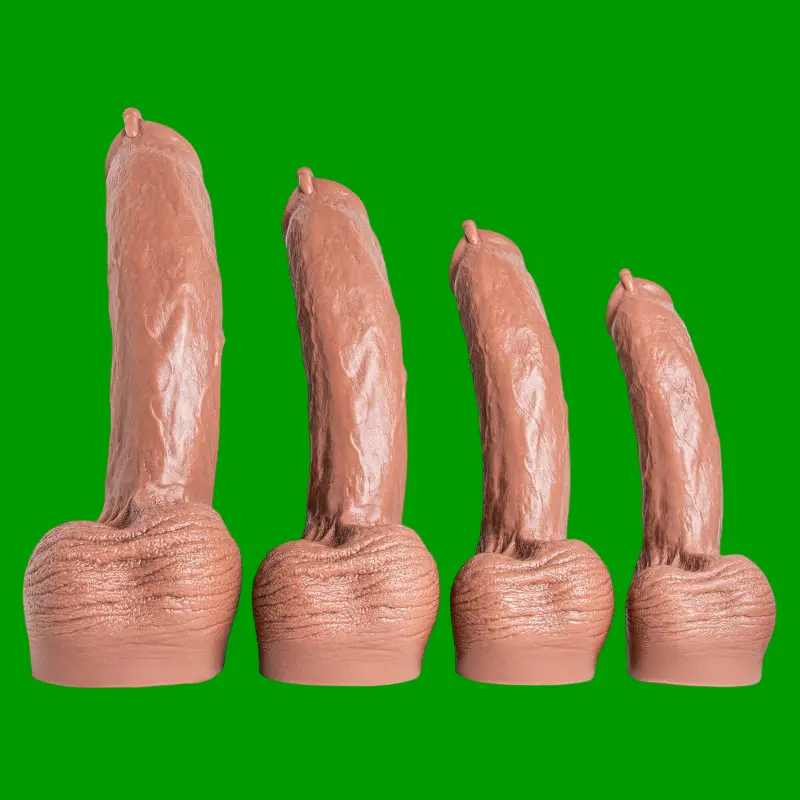 Hankey's Toys Drew Sebastian Realistic Dildo, Prince Albert | Dark-Ink