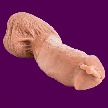 Hankey's Toys Drew Sebastian Realistic Dildo, Prince Albert | Dark-Ink