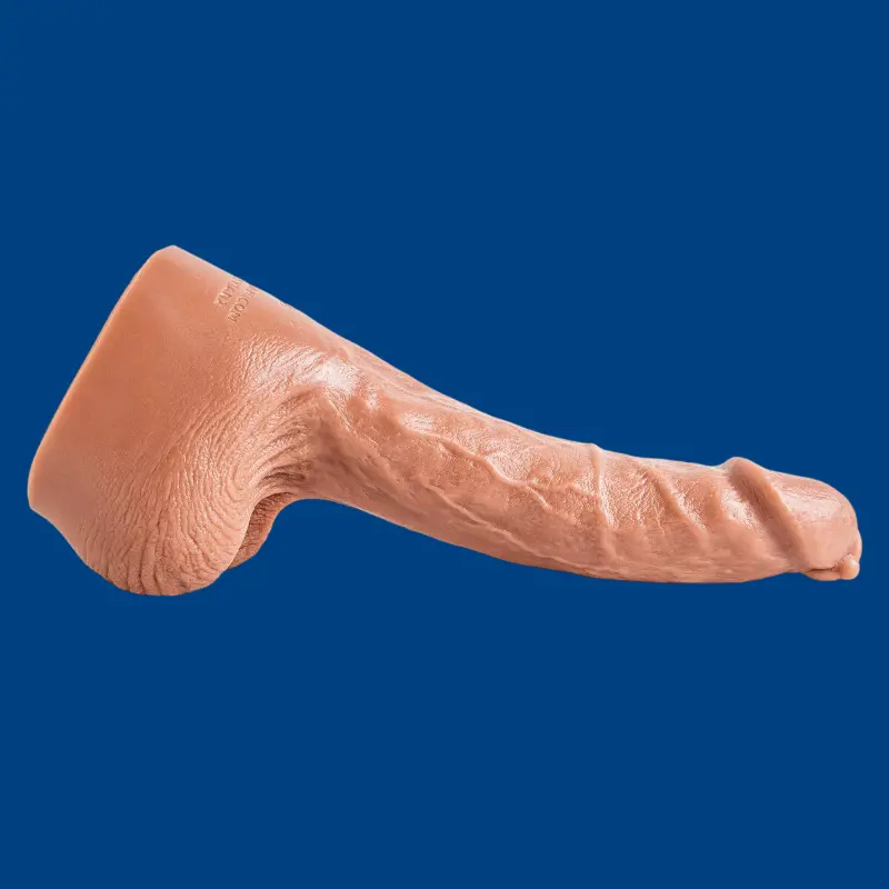 Hankey's Toys Drew Sebastian Realistic Dildo, Prince Albert | Dark-Ink