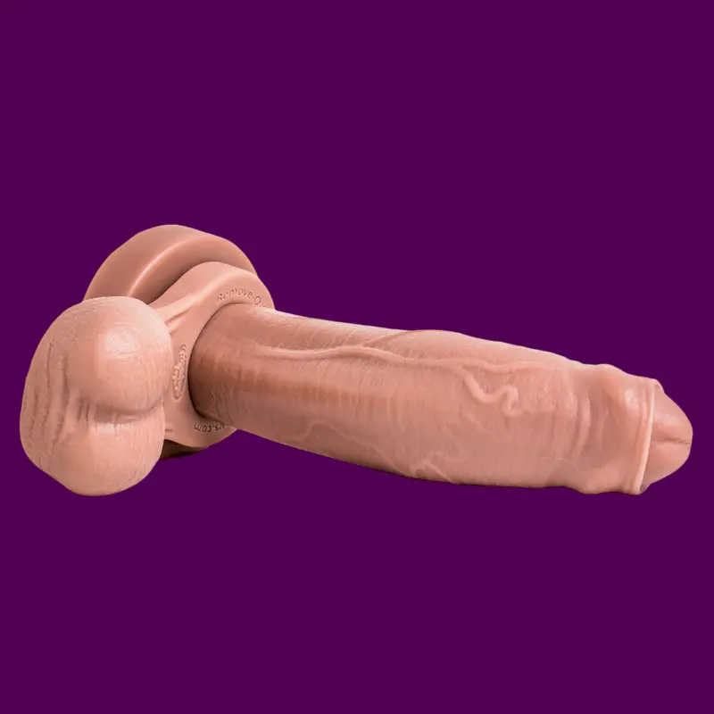 Gode réaliste El Rey Hankey's Toys, plus large au milieu | Dark-Ink