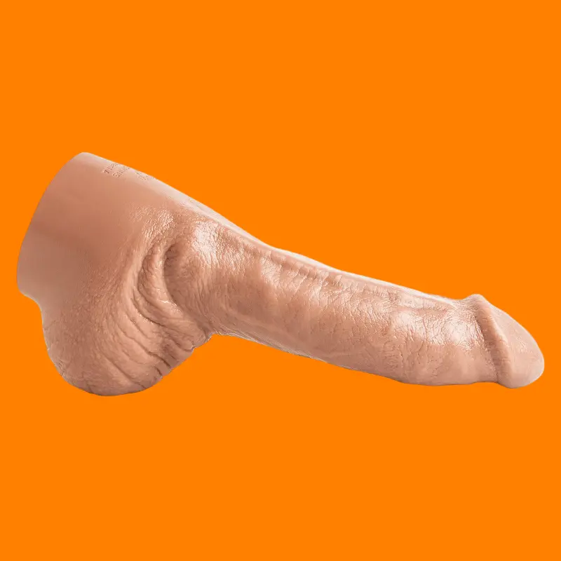 Gode réaliste Ethan Sinns Hankey's Toys, lifecast veiné | Dark-Ink