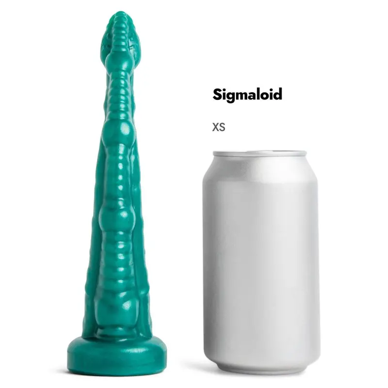 Dildo fantasy Sigmaloid Green Hankey's Toys, 3 tallas | Dark-Ink