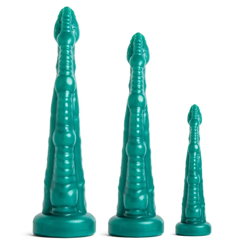 Dildo fantasy Sigmaloid Green Hankey's Toys, 3 tallas | Dark-Ink