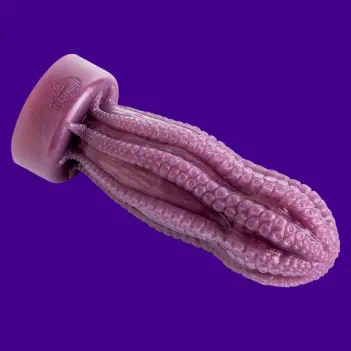 Hankey's Toys Hentai Fantasy Dildo, platinum silicone | Dark-Ink