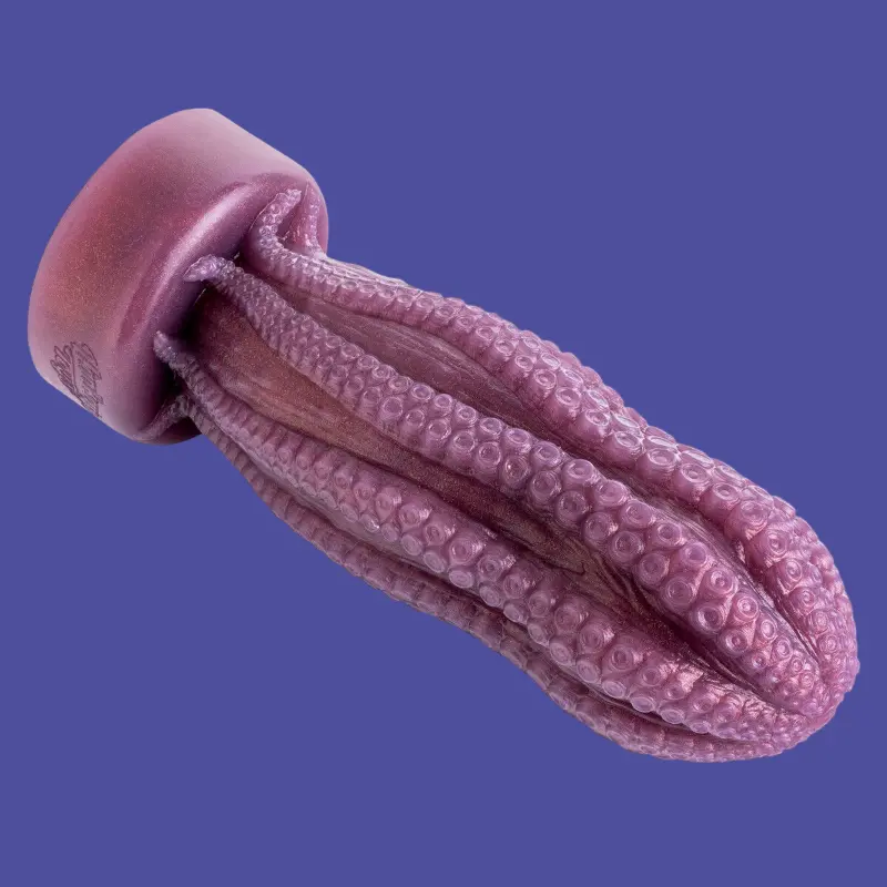 Hankey's Toys Hentai Fantasy Dildo, platinum silicone | Dark-Ink