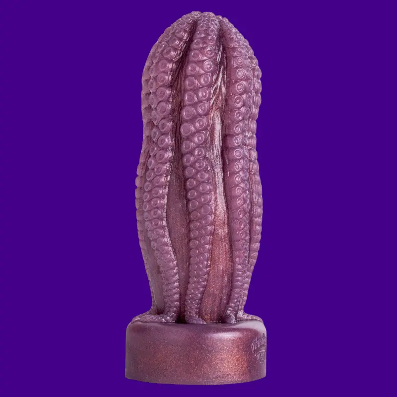 Hankey's Toys Hentai Fantasy Dildo, platinum silicone | Dark-Ink