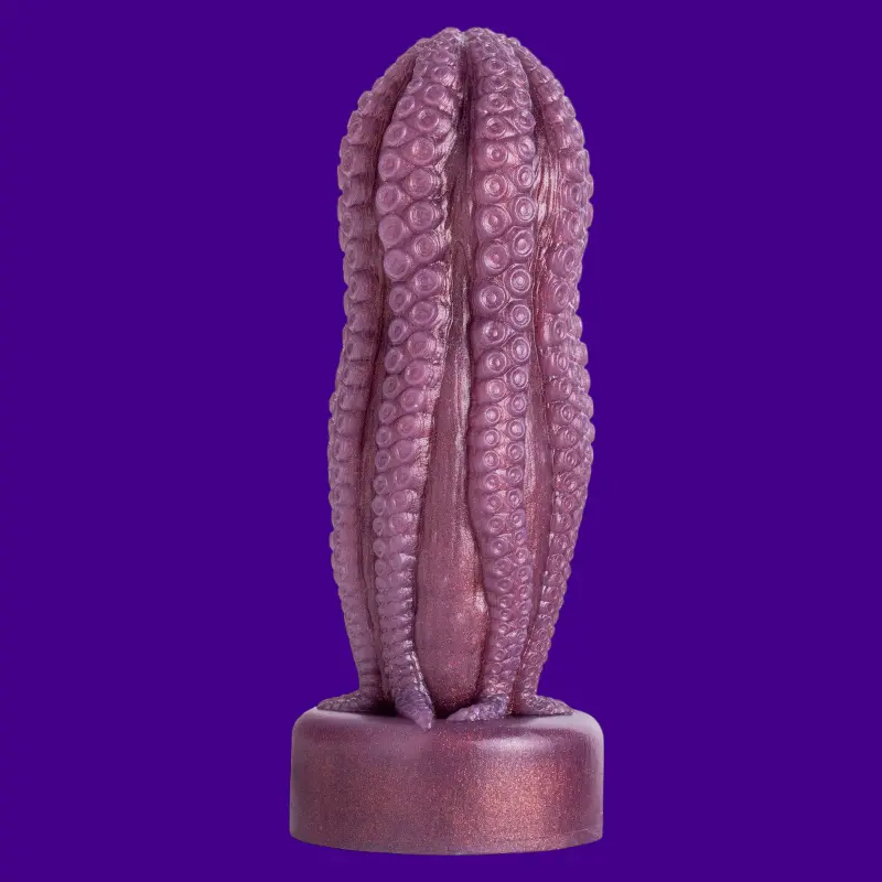 Hankey's Toys Hentai Fantasy Dildo, platinum silicone | Dark-Ink