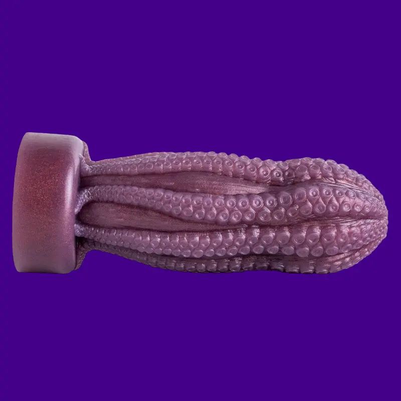 Hankey's Toys Hentai Fantasy Dildo, platinum silicone | Dark-Ink
