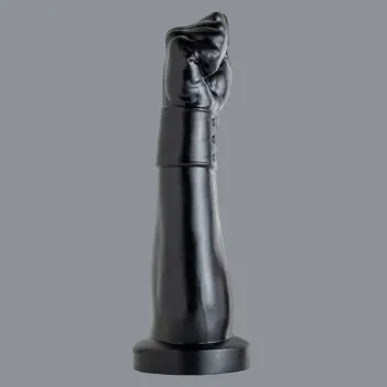 Hankey's Toys Gut Puncher Fisting Dildo, waisted 3 sizes | Dark-Ink