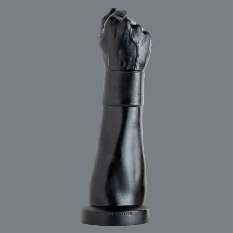 Hankey's Toys Gut Puncher Fisting Dildo, waisted 3 sizes | Dark-Ink