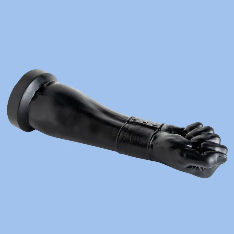 Hankey's Toys Gut Puncher Fisting Dildo, waisted 3 sizes | Dark-Ink