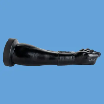 Hankey's Toys Gut Puncher Fisting Dildo, waisted 3 sizes | Dark-Ink